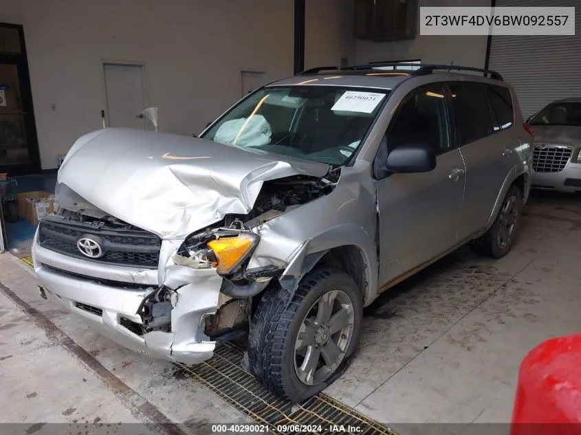 2T3WF4DV6BW092557 2011 Toyota Rav4 Sport