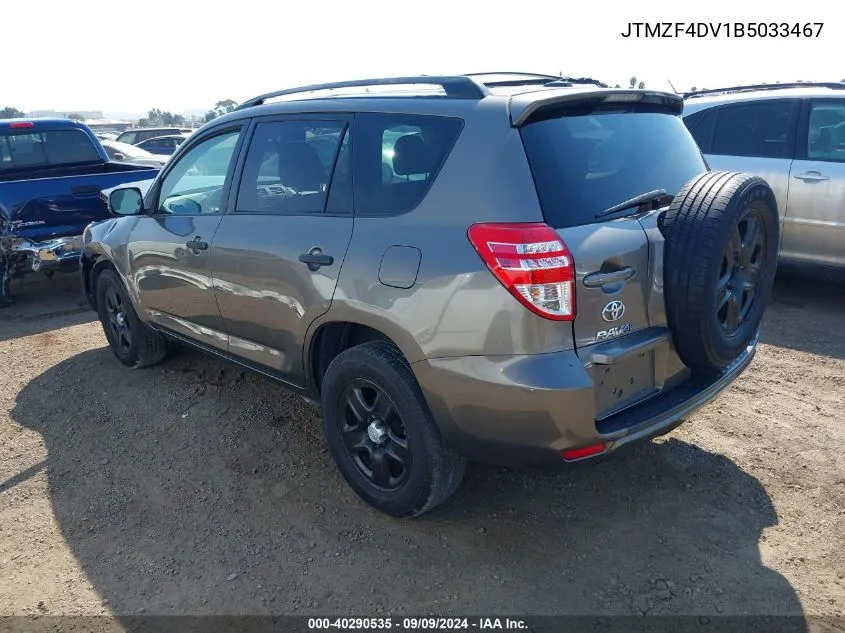 JTMZF4DV1B5033467 2011 Toyota Rav4 Base (A4)