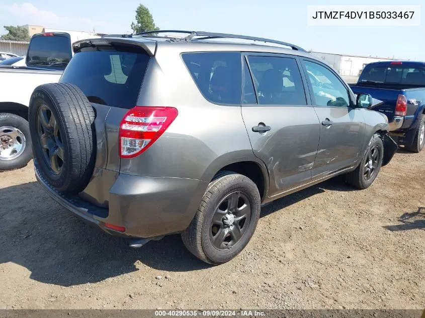 JTMZF4DV1B5033467 2011 Toyota Rav4 Base (A4)