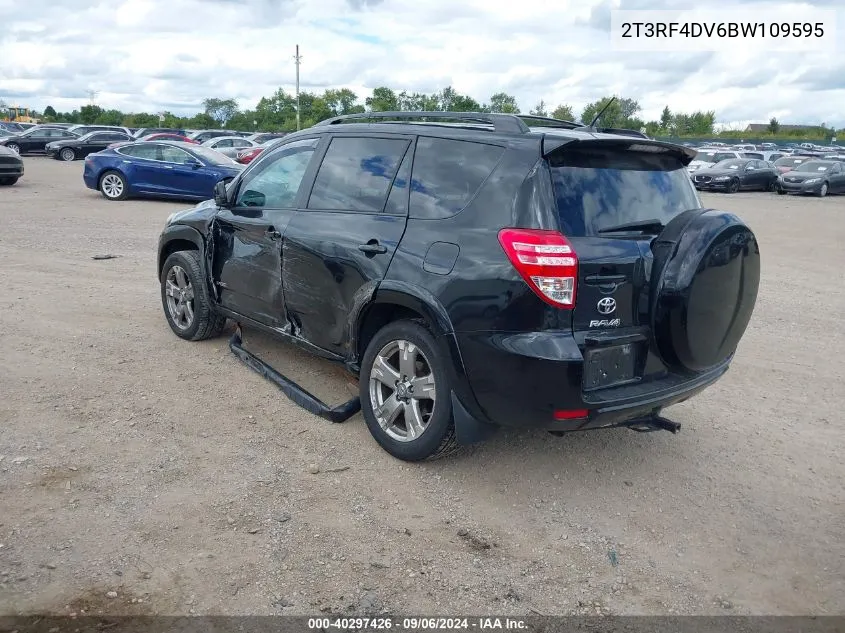 2011 Toyota Rav4 Sport VIN: 2T3RF4DV6BW109595 Lot: 40297426