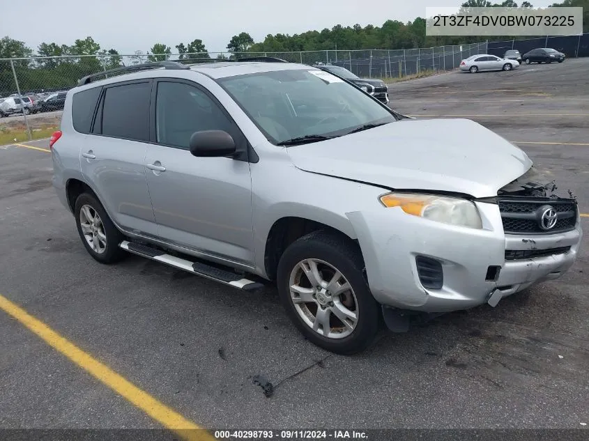 2011 Toyota Rav4 Base (A4) VIN: 2T3ZF4DV0BW073225 Lot: 40298793