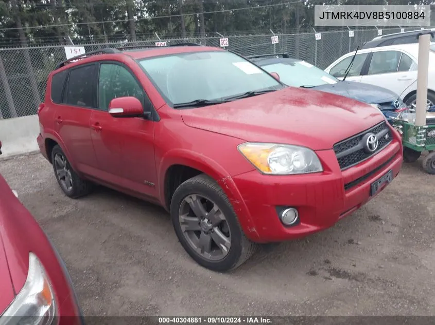 JTMRK4DV8B5100884 2011 Toyota Rav4 Sport