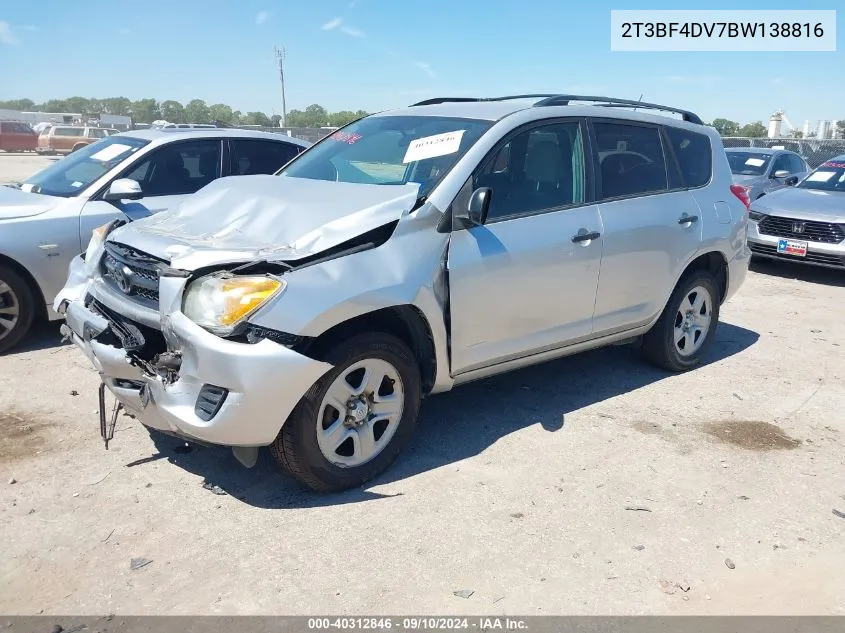 2T3BF4DV7BW138816 2011 Toyota Rav4