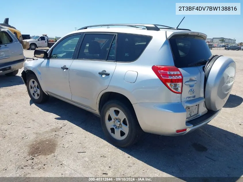 2T3BF4DV7BW138816 2011 Toyota Rav4