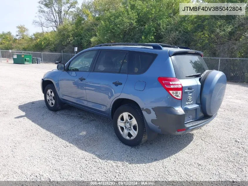 2011 Toyota Rav4 VIN: JTMBF4DV3B5042804 Lot: 40328293