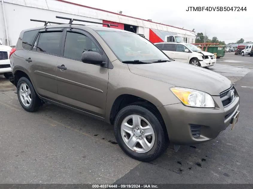 2011 Toyota Rav4 VIN: JTMBF4DV5B5047244 Lot: 40374448