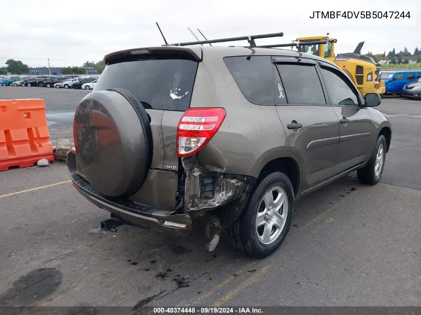 JTMBF4DV5B5047244 2011 Toyota Rav4