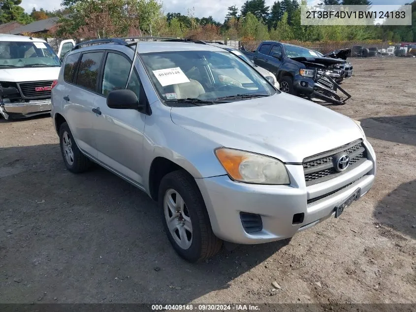 2011 Toyota Rav4 VIN: 2T3BF4DV1BW124183 Lot: 40409148