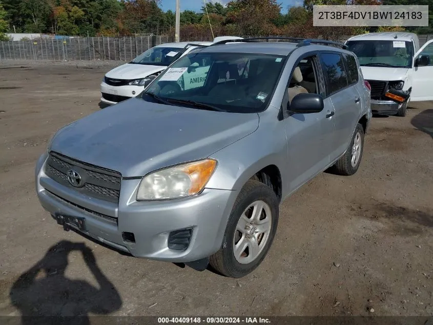 2011 Toyota Rav4 VIN: 2T3BF4DV1BW124183 Lot: 40409148