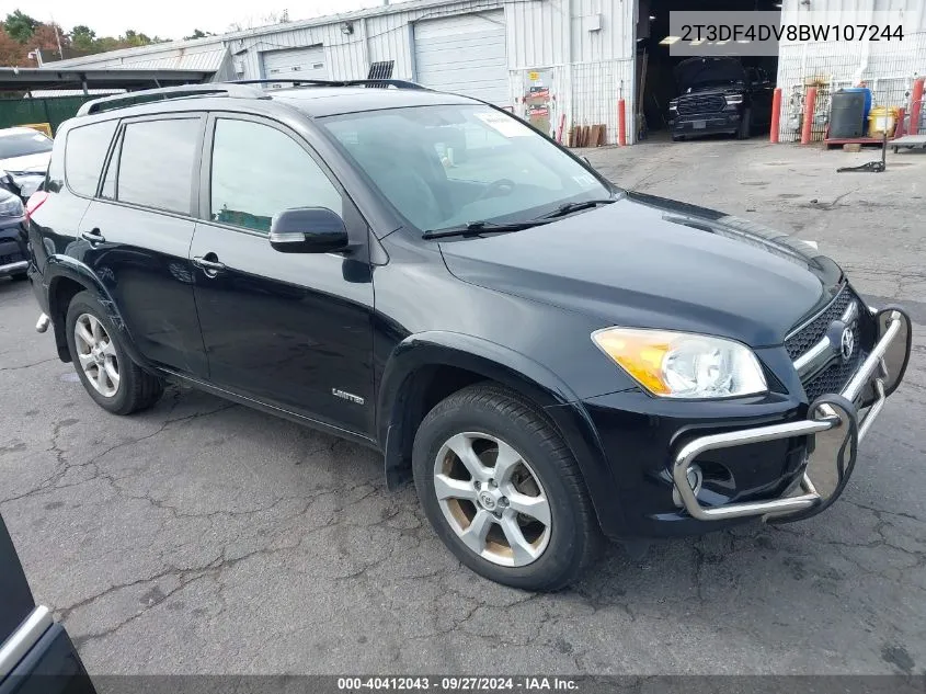 2011 Toyota Rav4 Limited VIN: 2T3DF4DV8BW107244 Lot: 40412043