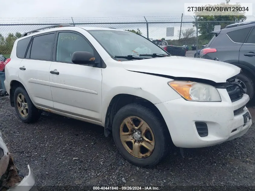 2011 Toyota Rav4 VIN: 2T3BF4DV9BW129034 Lot: 40441840