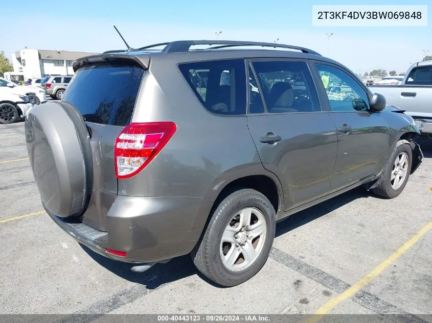 2T3KF4DV3BW069848 2011 Toyota Rav4 Base (A4)