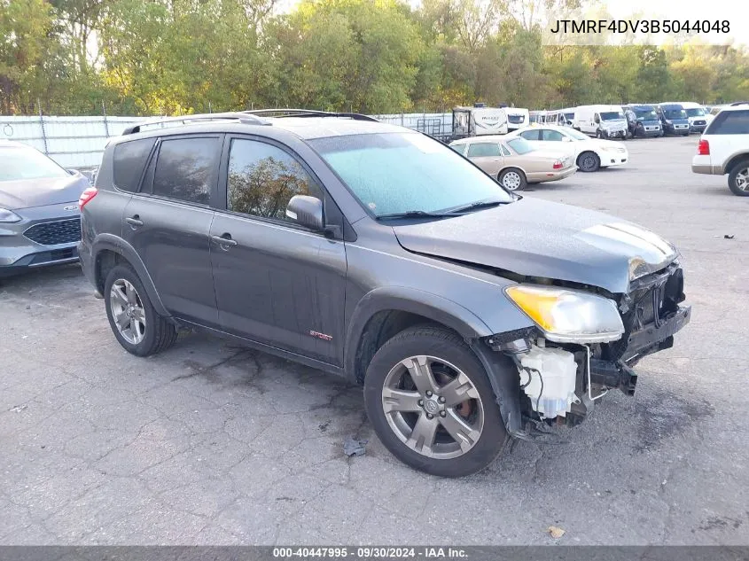 2011 Toyota Rav4 Sport VIN: JTMRF4DV3B5044048 Lot: 40447995