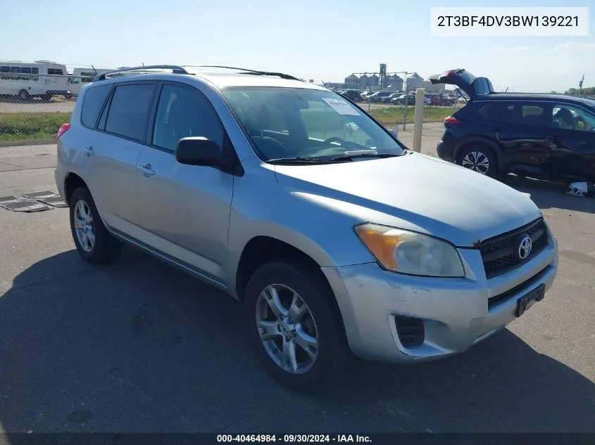 2T3BF4DV3BW139221 2011 Toyota Rav4