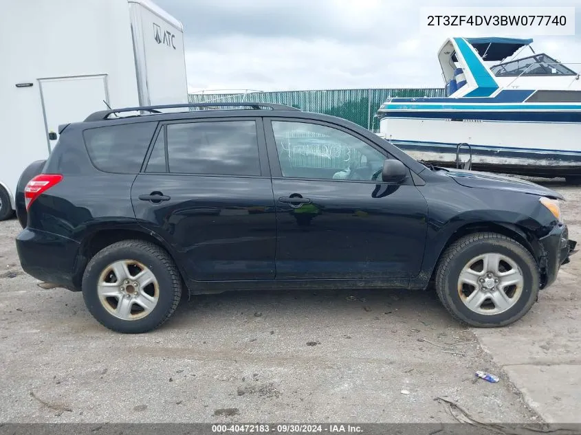 2T3ZF4DV3BW077740 2011 Toyota Rav4