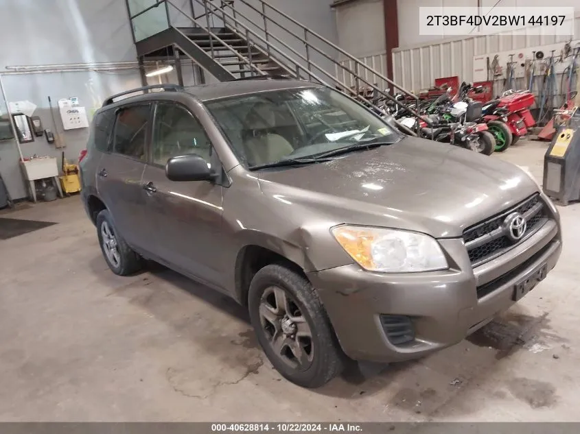 2011 Toyota Rav4 VIN: 2T3BF4DV2BW144197 Lot: 40628814