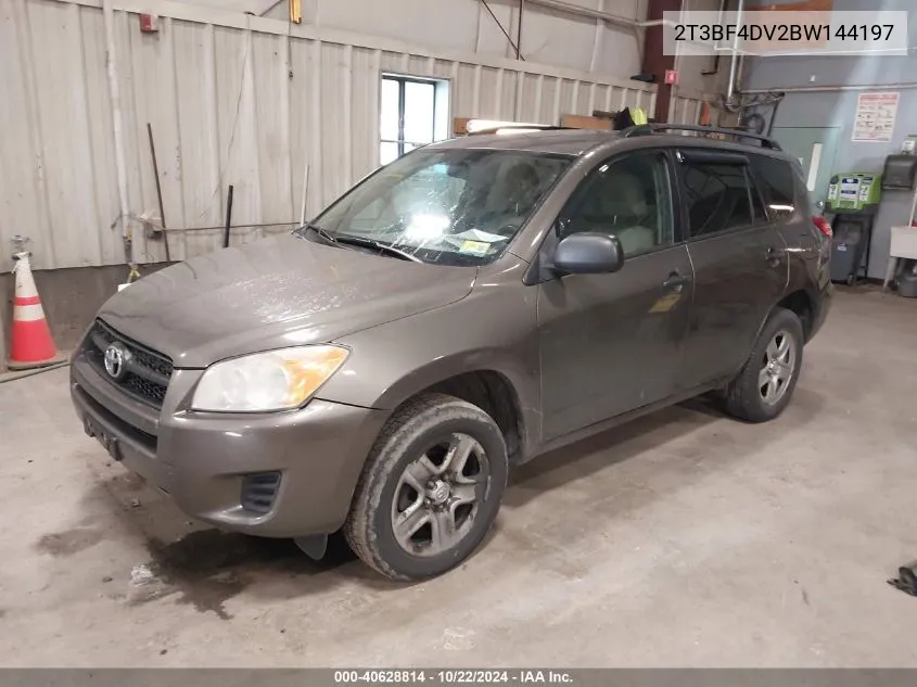 2011 Toyota Rav4 VIN: 2T3BF4DV2BW144197 Lot: 40628814