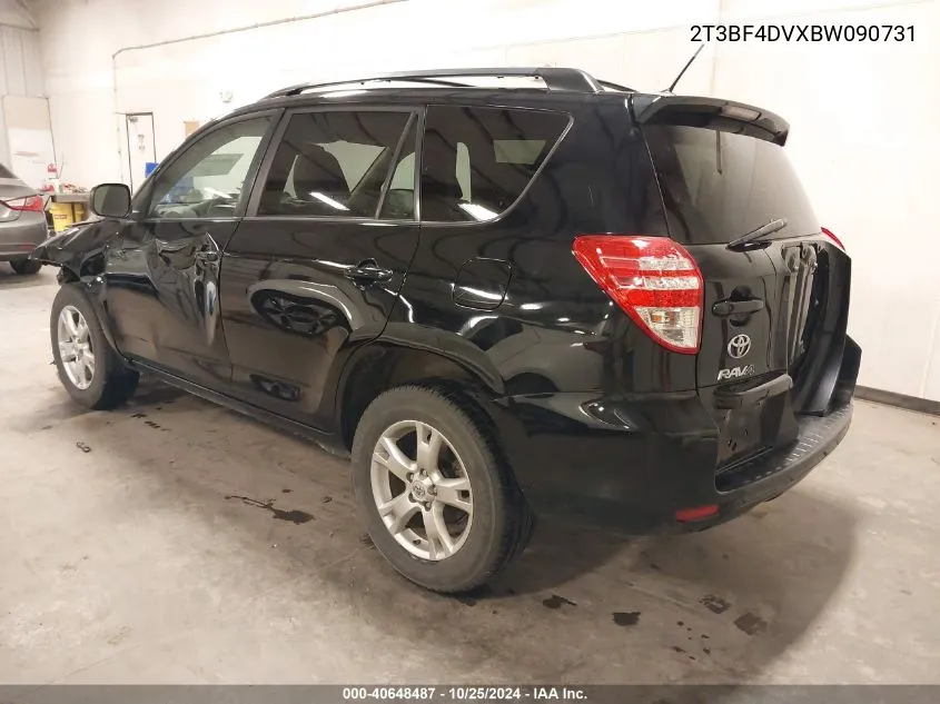 2T3BF4DVXBW090731 2011 Toyota Rav4