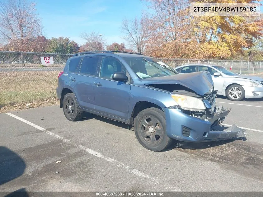 2011 Toyota Rav4 VIN: 2T3BF4DV4BW159185 Lot: 40687268