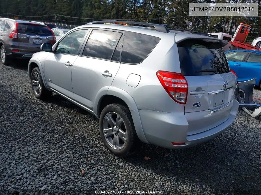 2011 Toyota Rav4 Sport VIN: JTMRF4DV2B5042016 Lot: 40727683