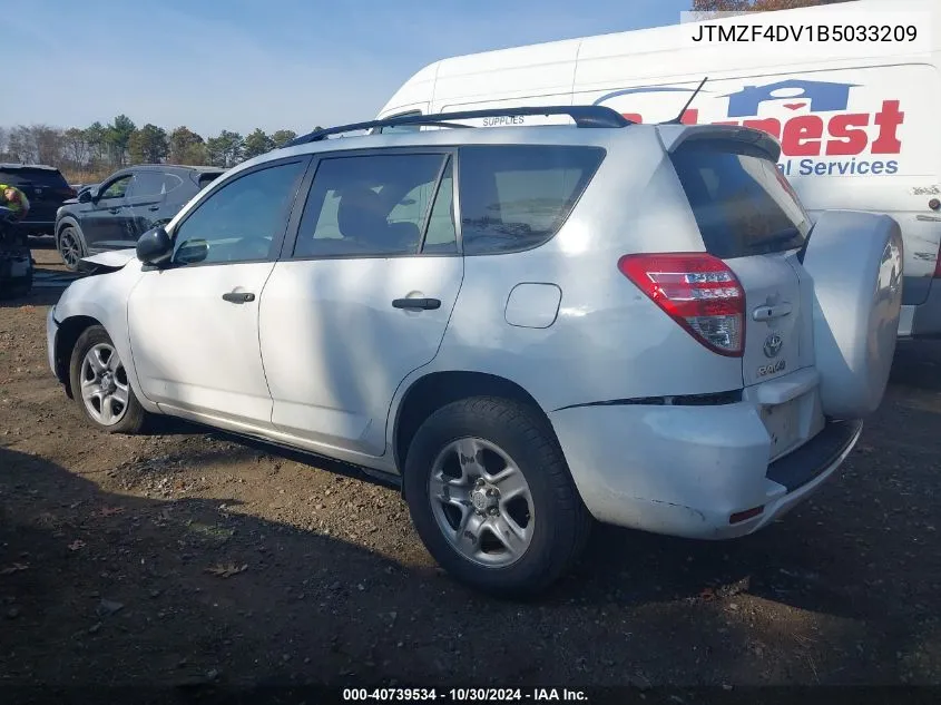 2011 Toyota Rav4 VIN: JTMZF4DV1B5033209 Lot: 40739534