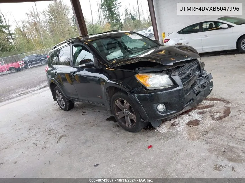 2011 Toyota Rav4 Sport VIN: JTMRF4DVXB5047996 Lot: 40749087