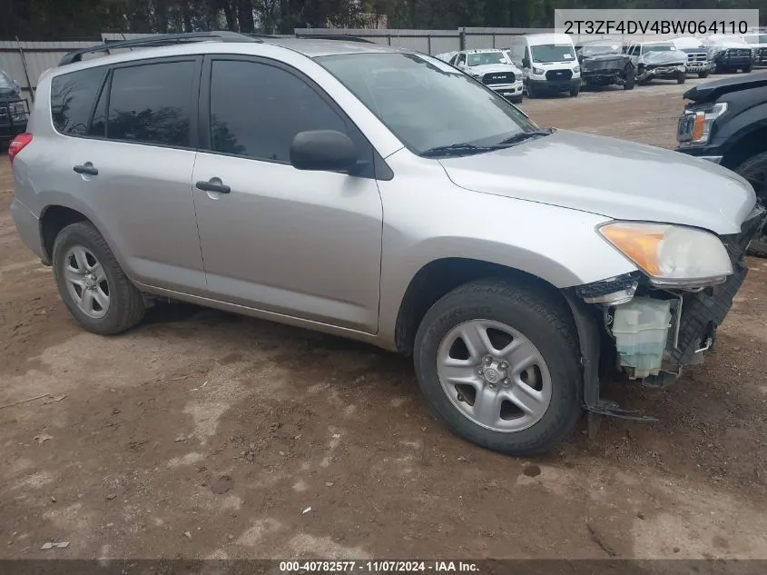 2011 Toyota Rav4 VIN: 2T3ZF4DV4BW064110 Lot: 40782577