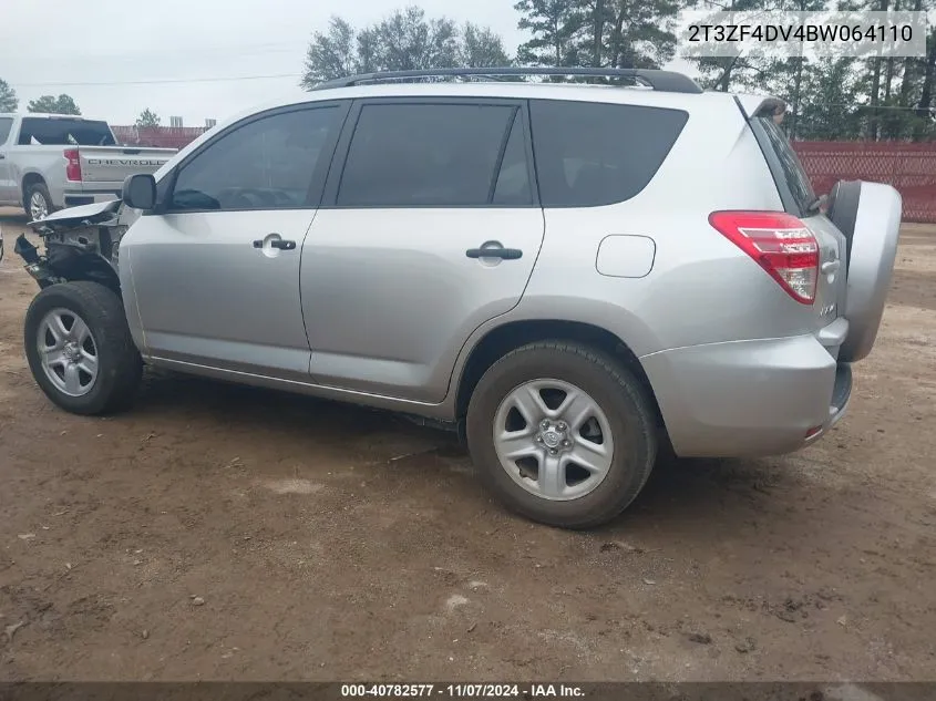 2011 Toyota Rav4 VIN: 2T3ZF4DV4BW064110 Lot: 40782577