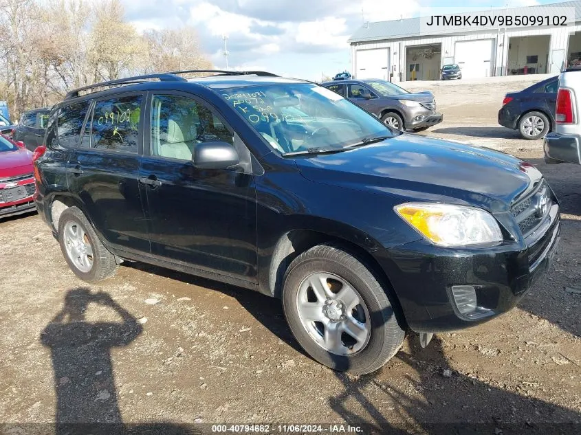 2011 Toyota Rav4 Base V6 VIN: JTMBK4DV9B5099102 Lot: 40794682