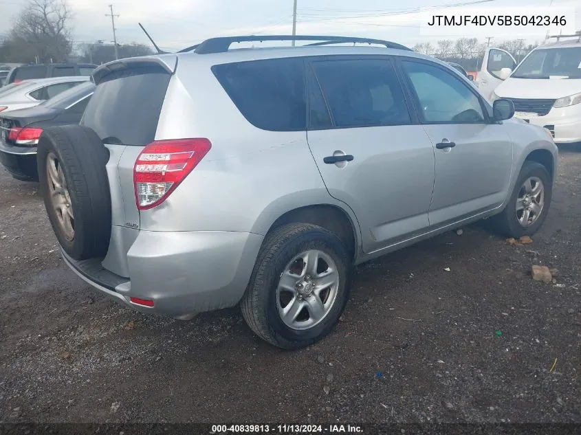 JTMJF4DV5B5042346 2011 Toyota Rav4