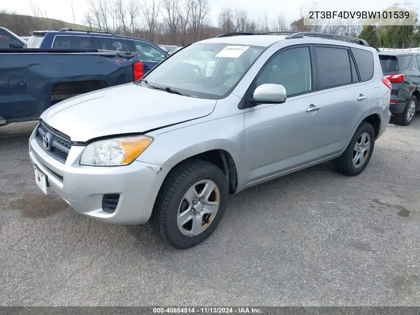 2011 Toyota Rav4 VIN: 2T3BF4DV9BW101539 Lot: 40854514