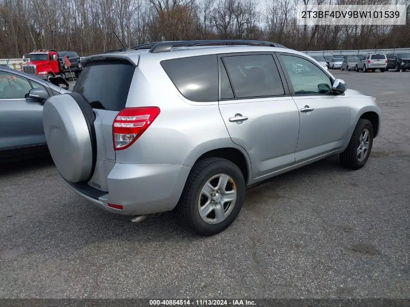 2011 Toyota Rav4 VIN: 2T3BF4DV9BW101539 Lot: 40854514