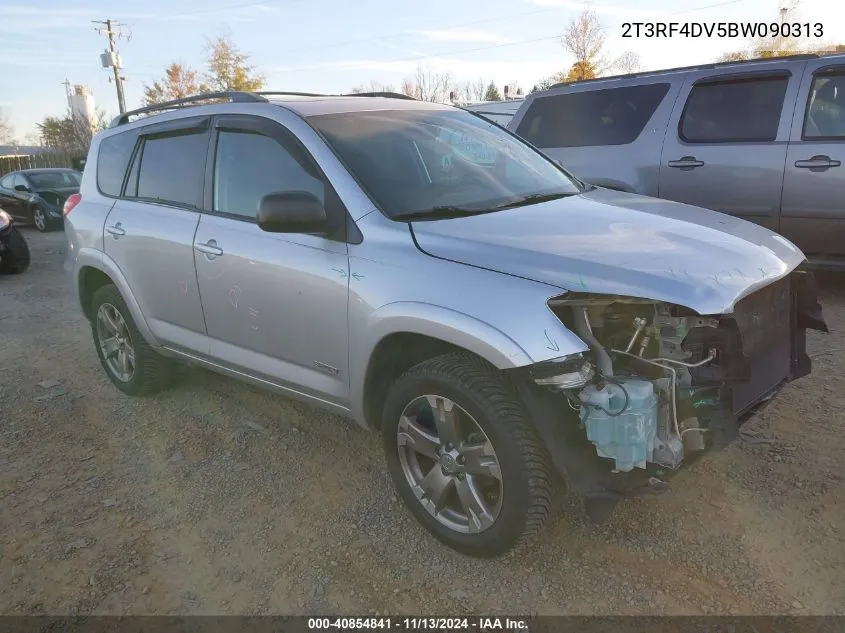 2011 Toyota Rav4 Sport VIN: 2T3RF4DV5BW090313 Lot: 40854841