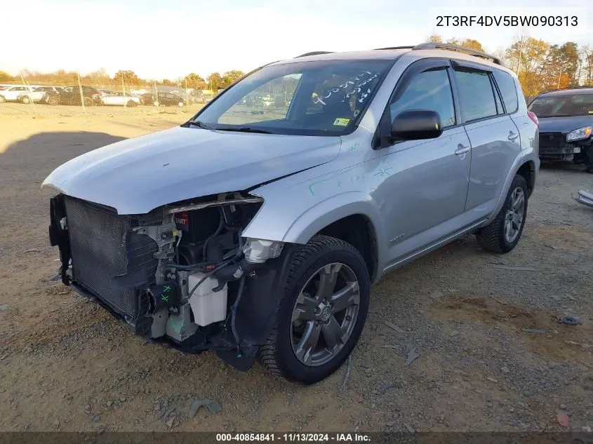 2011 Toyota Rav4 Sport VIN: 2T3RF4DV5BW090313 Lot: 40854841