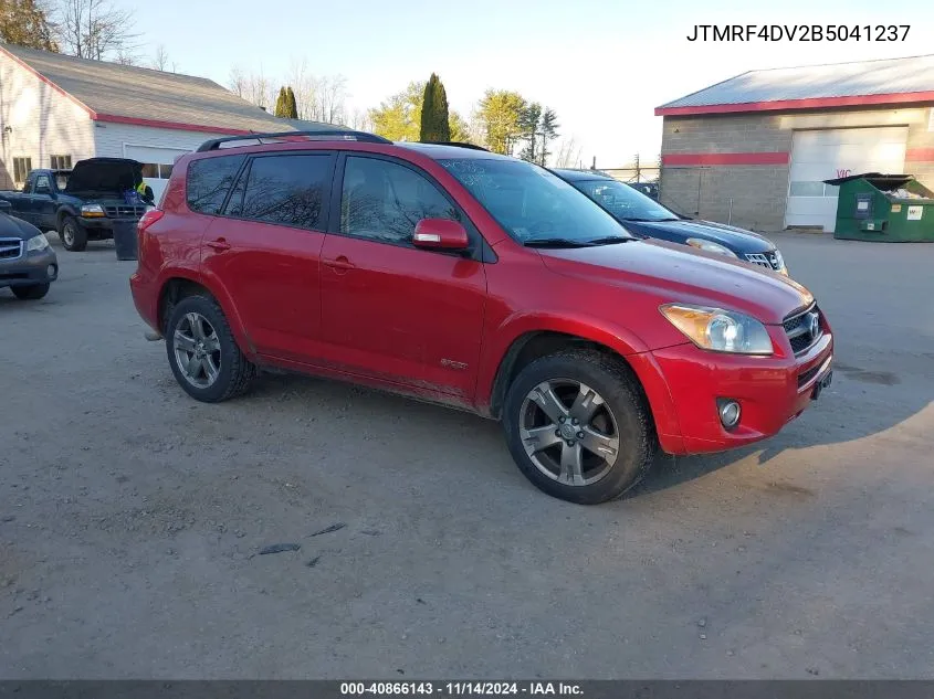 2011 Toyota Rav4 Sport VIN: JTMRF4DV2B5041237 Lot: 40866143