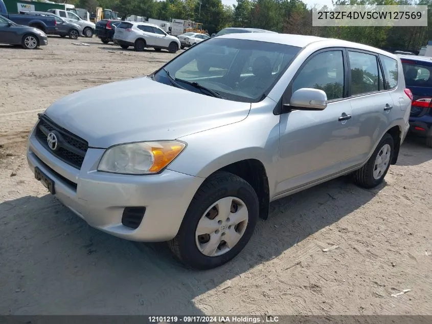 2T3ZF4DV5CW127569 2012 Toyota Rav4