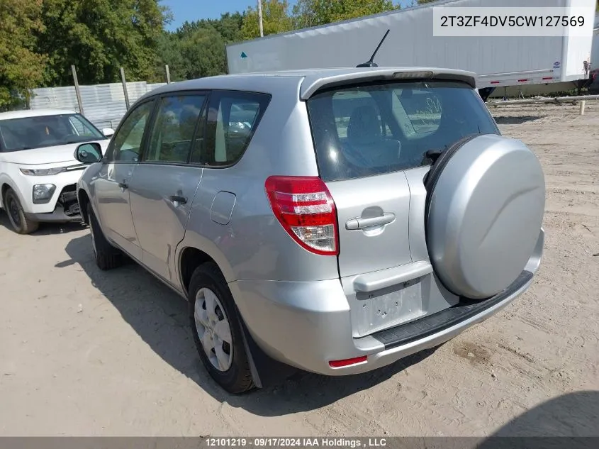 2T3ZF4DV5CW127569 2012 Toyota Rav4