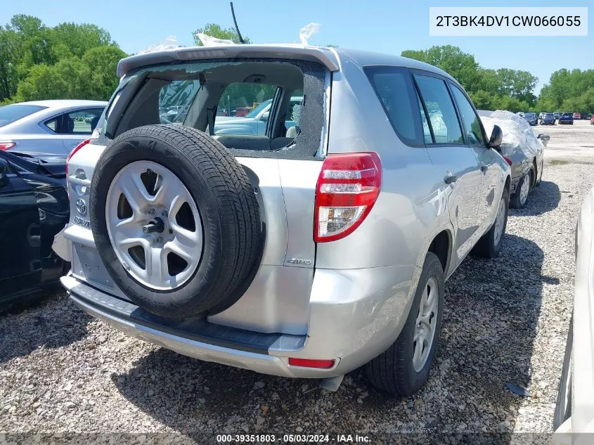 2012 Toyota Rav4 Base V6 VIN: 2T3BK4DV1CW066055 Lot: 39351803