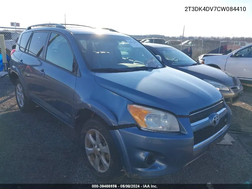 2T3DK4DV7CW084410 2012 Toyota Rav4 Limited V6