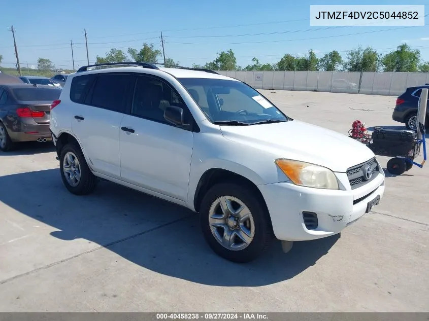 2012 Toyota Rav4 VIN: JTMZF4DV2C5044852 Lot: 40458238