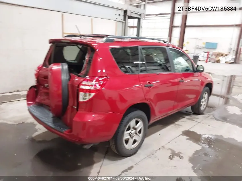 2T3BF4DV6CW185384 2012 Toyota Rav4