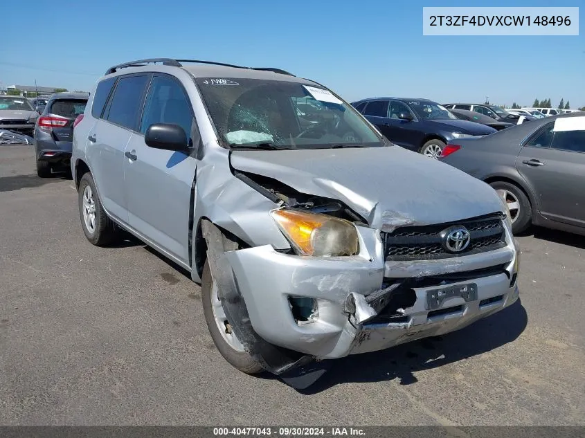 2T3ZF4DVXCW148496 2012 Toyota Rav4