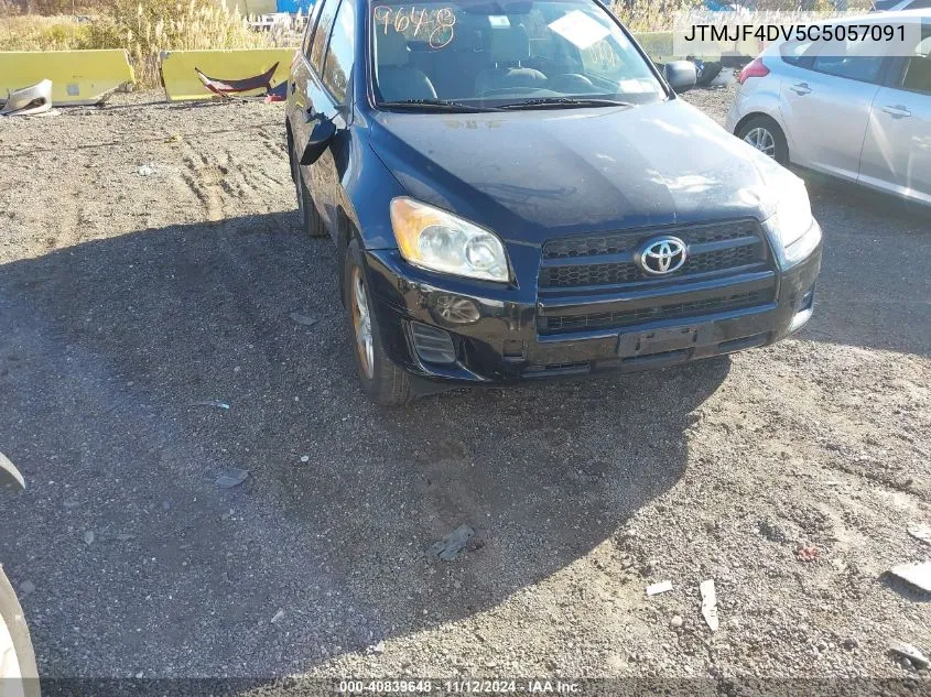 2012 Toyota Rav4 VIN: JTMJF4DV5C5057091 Lot: 40839648