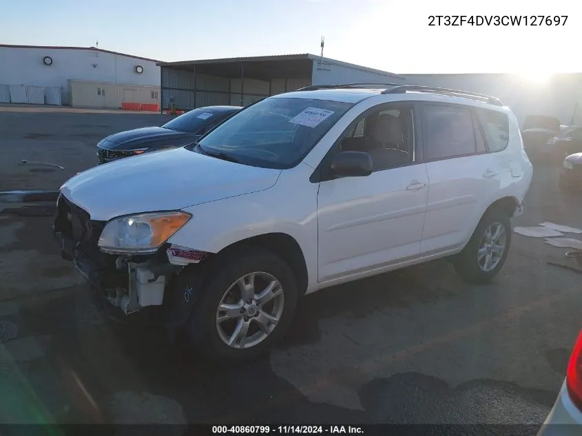 2T3ZF4DV3CW127697 2012 Toyota Rav4