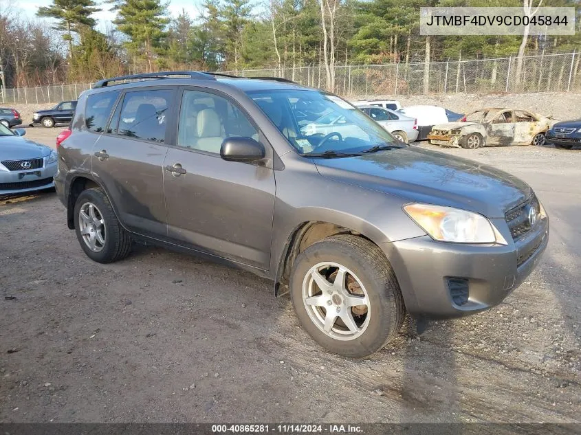 2012 Toyota Rav4 VIN: JTMBF4DV9CD045844 Lot: 40865281