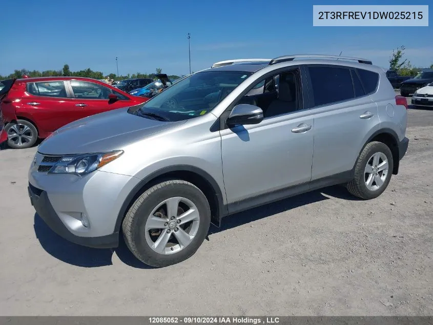 2013 Toyota Rav4 Xle VIN: 2T3RFREV1DW025215 Lot: 12085052