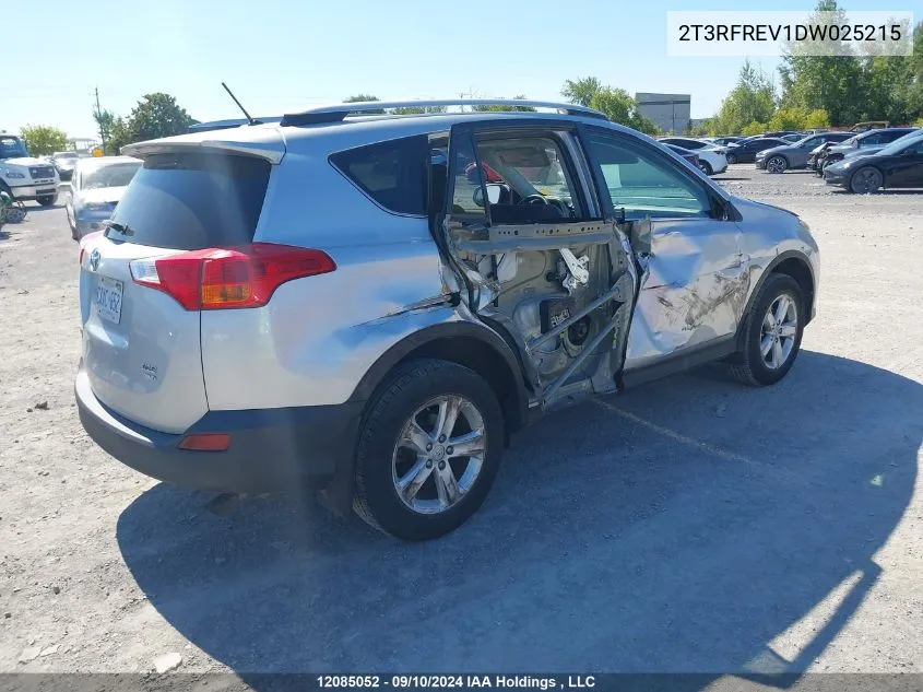 2013 Toyota Rav4 Xle VIN: 2T3RFREV1DW025215 Lot: 12085052