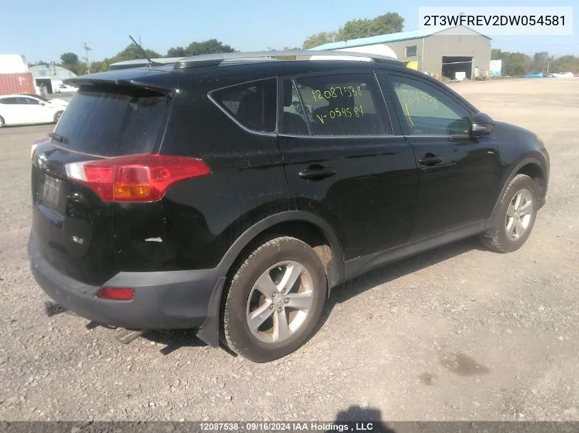 2013 Toyota Rav4 Xle VIN: 2T3WFREV2DW054581 Lot: 12087538