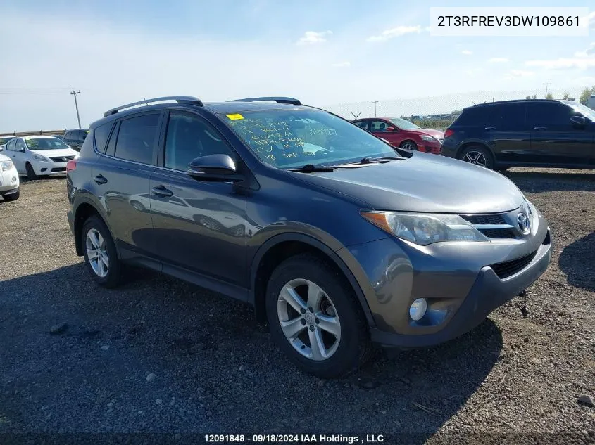 2013 Toyota Rav4 Xle VIN: 2T3RFREV3DW109861 Lot: 12091848