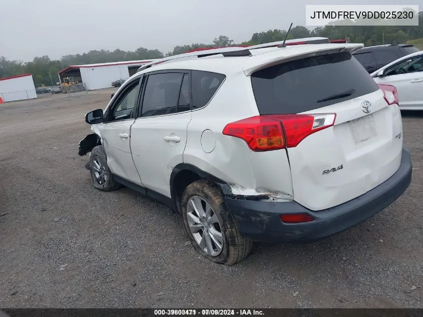 JTMDFREV9DD025230 2013 Toyota Rav4 Limited